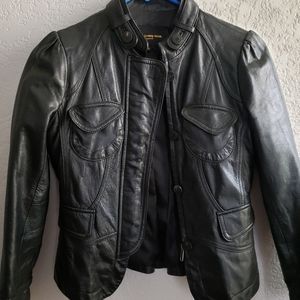 Leather jacket